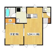 オアシスAの間取り画像