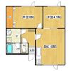 ソレイユとん田の間取り画像