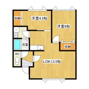 レトアN‐IIIの間取り画像