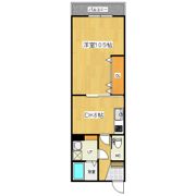 コーポKIIの間取り画像