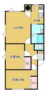 フロンテの間取り画像