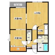 グローリハイツ幸の間取り画像