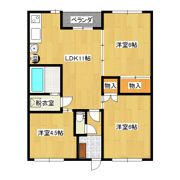 コンフォートKの間取り画像