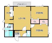 スイングラピュタの間取り画像