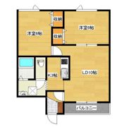 グレイス小泉Iの間取り画像