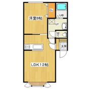 花林ハイツIIの間取り画像