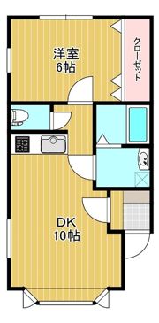 アピアコーポの間取り画像