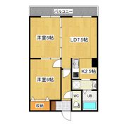 西原マンションの間取り画像