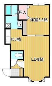 ウィンズニューバースの間取り画像