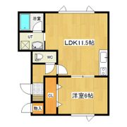 高柳ハイツIの間取り画像