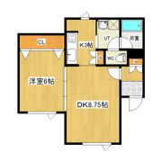 カレッジヒルズの間取り画像