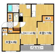 クラージュ春光IIの間取り画像