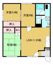グリーンハイツ高栄の間取り画像