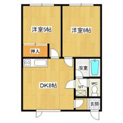 フィールドハウスの間取り画像