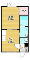 フォンテーヌの間取り画像