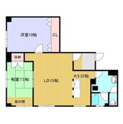 北1西5ビルの間取り画像