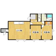 山本貸家（西三輪）の間取り画像