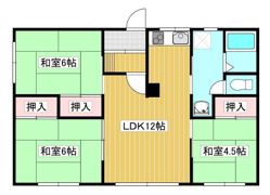 美山パークマンションの間取り画像