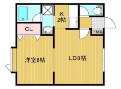 パークサイド高砂の間取り画像