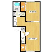サクセスONEよの間取り画像