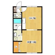 コーポハピネスの間取り画像