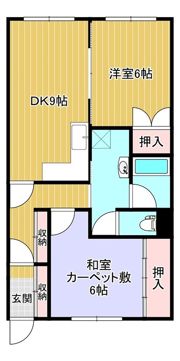 コーポ長谷部の間取り画像