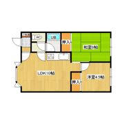 ボナールハイツIIの間取り画像