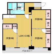 ヴィラナリー北見2の間取り画像
