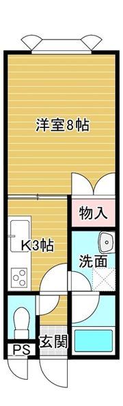 エデンとん田東町壱番館の間取り画像