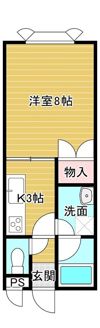 エデンとん田東町壱番館の間取り画像
