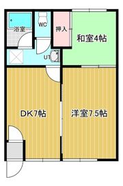 コーポ田端の間取り画像