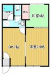 コーポ田端の間取り画像