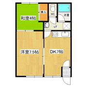 コーポ田端の間取り画像
