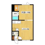 パープルハイツの間取り画像