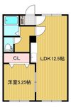 パールハイツの間取り画像