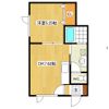 ハピネス北の間取り画像