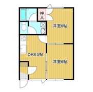 ユーハイツの間取り画像