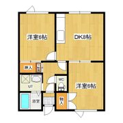 光西町進和ハイツ2の間取り画像