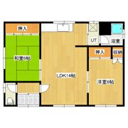 保里貸家（春光町）の間取り画像