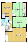 林貸家（朝日町）の間取り画像