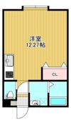 清明ハイツの間取り画像