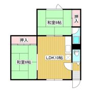 第2ツチヤハイツの間取り画像