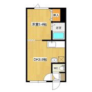 サンリバーハイツの間取り画像