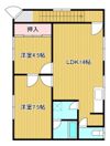 天野マンションの間取り画像