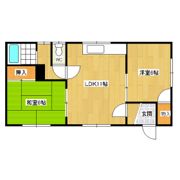 北光 高橋2戸貸家の間取り画像