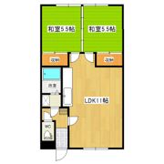 クリーンハイツの間取り画像