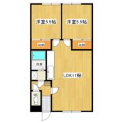 クリーンハイツの間取り画像