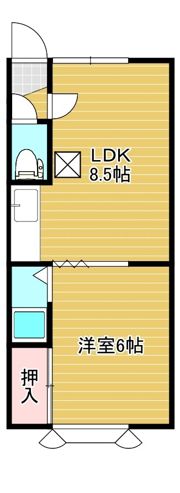 サニーハイツIIIの間取り画像