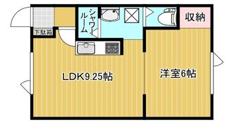 第36日研ハイツの間取り画像