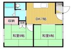 コーポはったの間取り画像